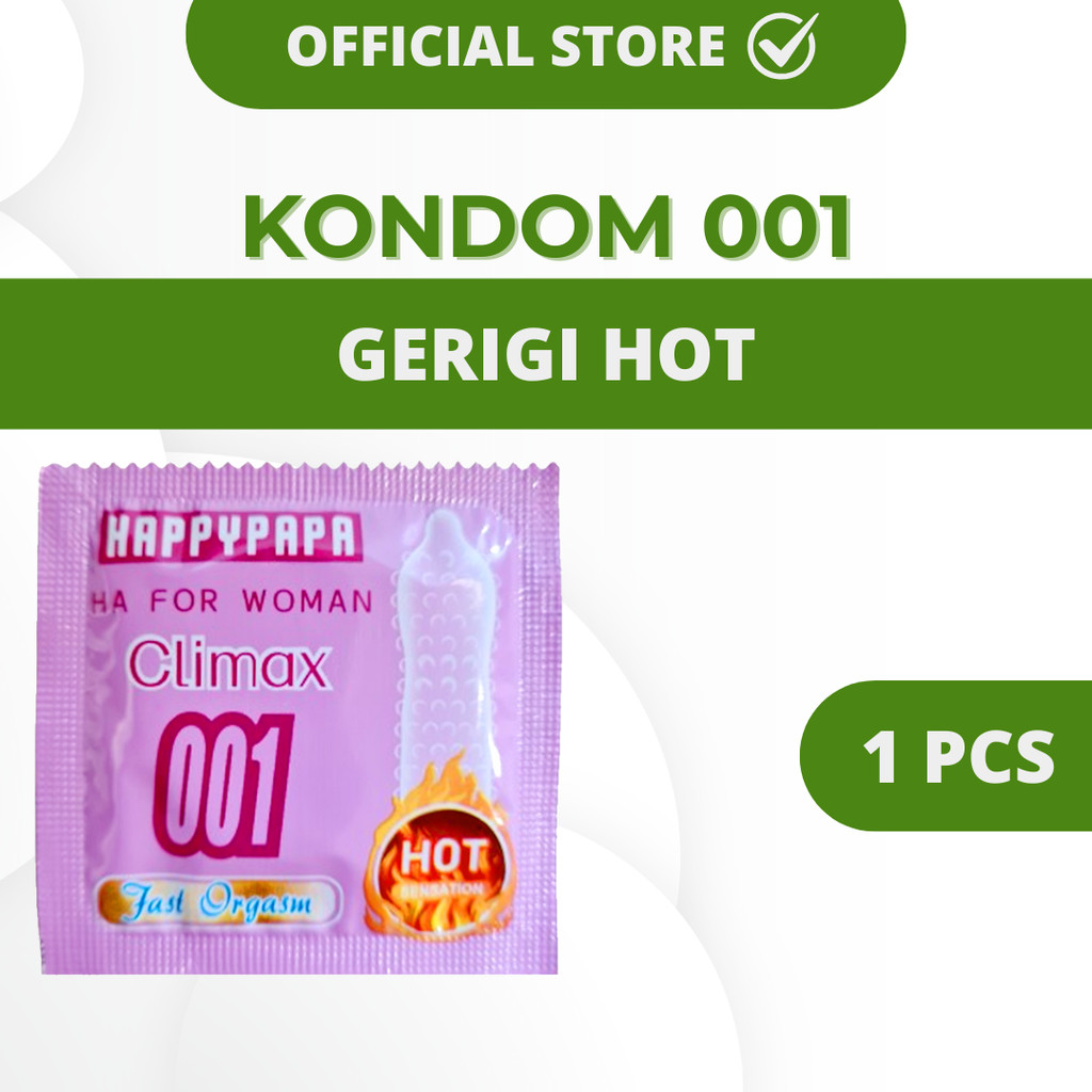 Condom Happypapa 001 - Gerigi Hot Eceran 1 Pcs