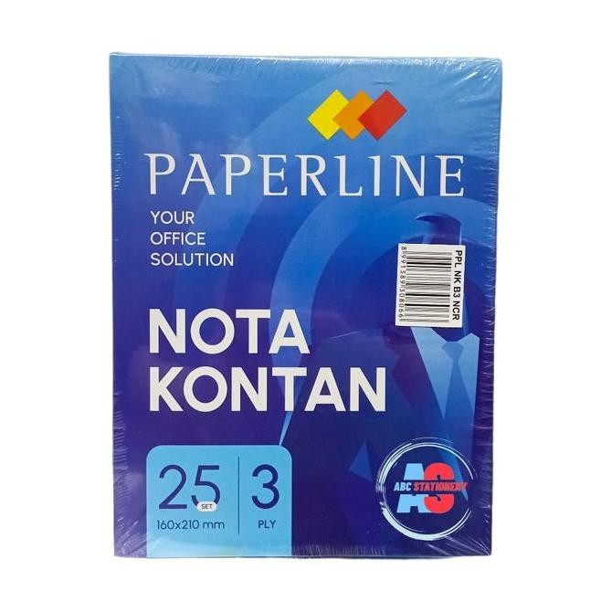 

Nota Kontan Besar 3 Ply Ncr Paperline (Kelipatan 10 Buku)
