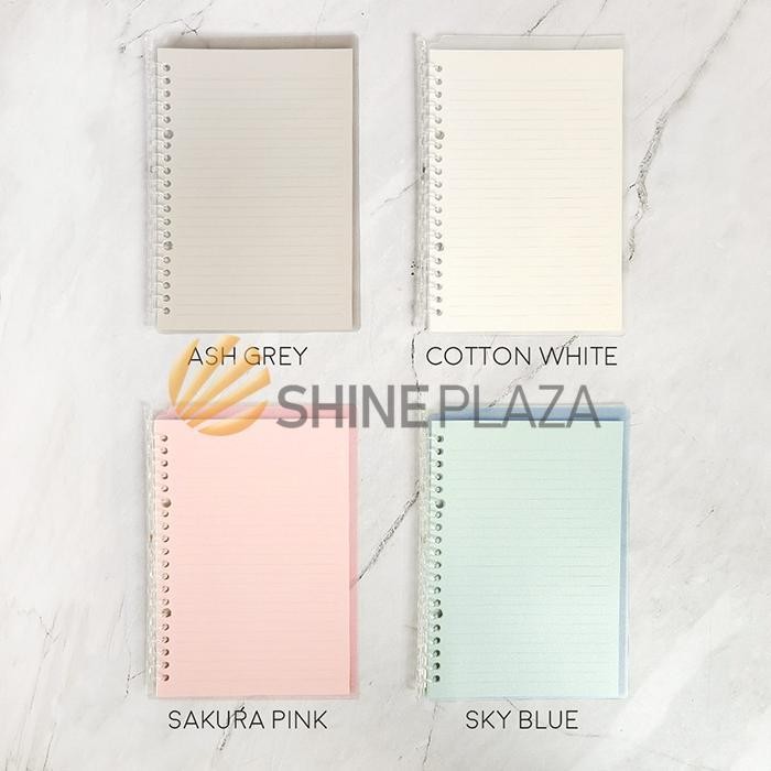 

Sp Buku Binder A5 - Color Flow Slim File Binder Notebook A5