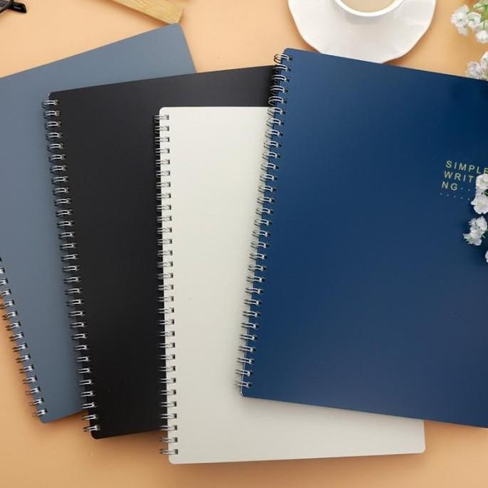 

Notebook Ring A5 Hard Cover Kertas Garis Buku Catatan - 5857