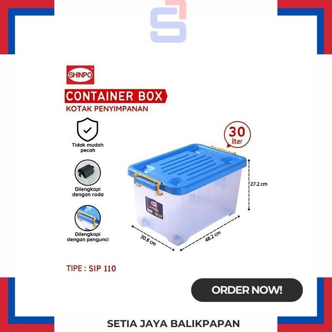 (:(:(:(] Box Container Shinpo 30 Liter - 150 Liter