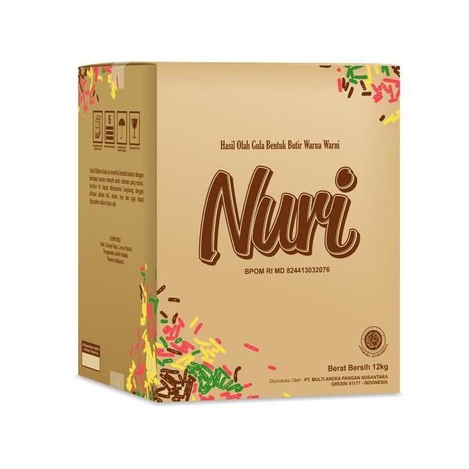 

(:(:(:(] Meses Warna / Warni Nuri WTC 500gr