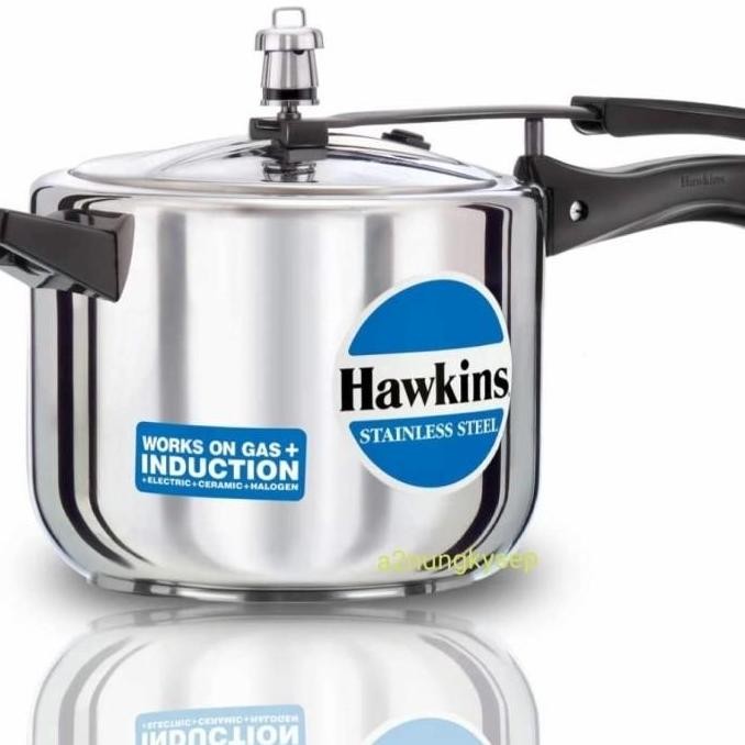 

+++++] HAWKINS PRESURE COOKER STAINLESS STEEL 4 LITER