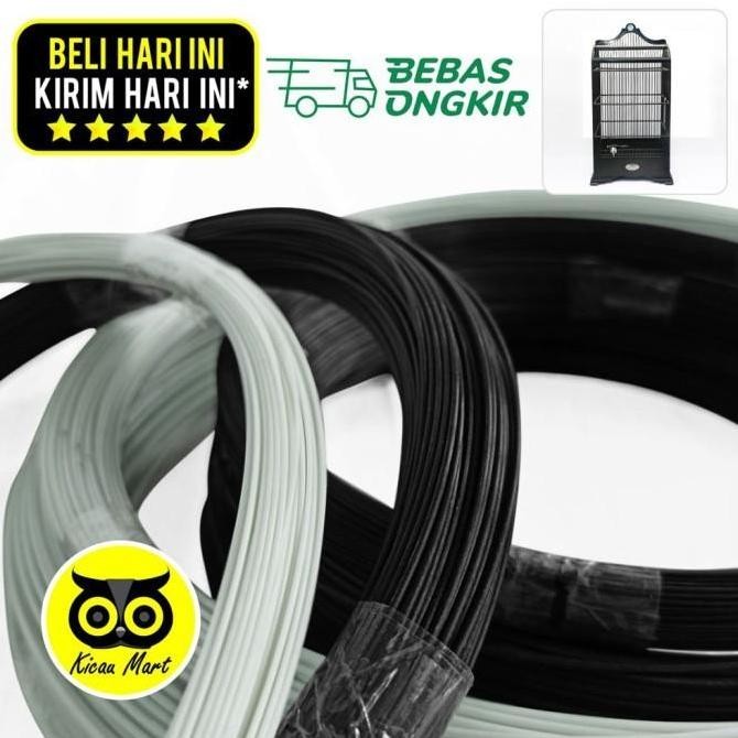 langsung order saja] Jeruji ruji sangkar kandang burung fiber non kulit rol rollan gulung