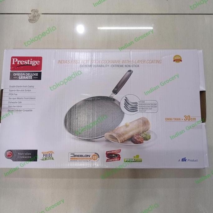 

<<<<<] PRESTIGE OMEGA DELUXE GRANITE OMNI TAWA 30 CM