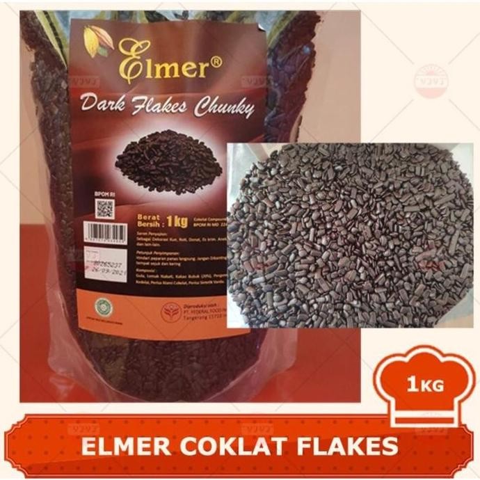 

=====] Elmer Choco Flakes Dark Chunky 1kg