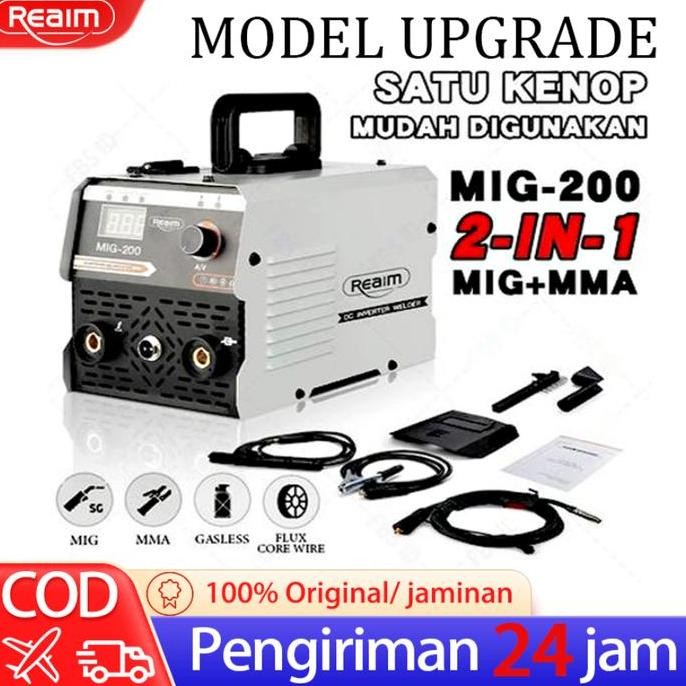 MESIN LAS 450 Watt Listrik Tanpa Gas Travo Inverter tanpa gas Inverter Trafo las MIG 250