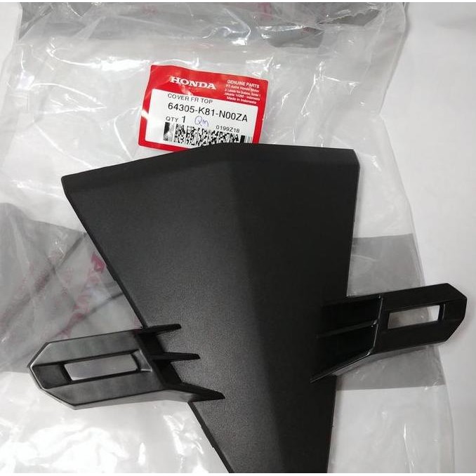 Tameng Plat Nomer Beat 2017 Fi New K81 Original Honda