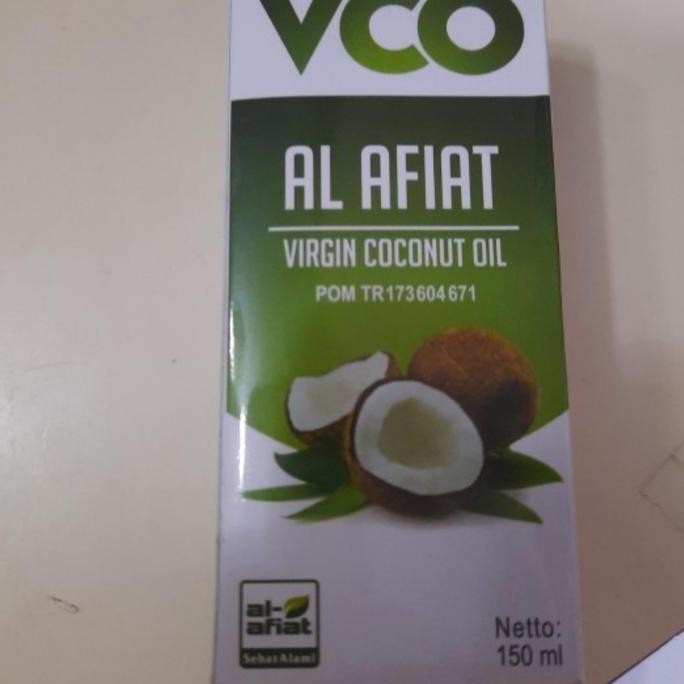 

Vco Virgin Coconut Oil Minyak Kelapa Al Afiat 150 Ml