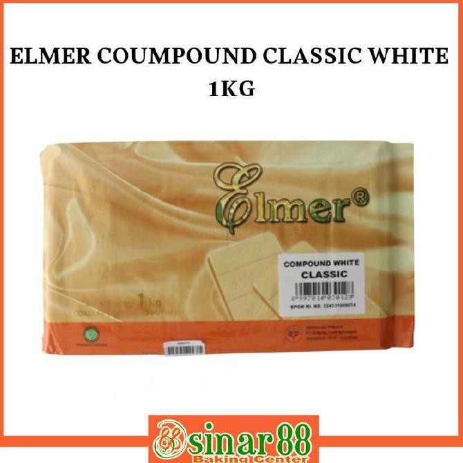 

Kualitas terbaik] Elmer Compound Classic White 1kg