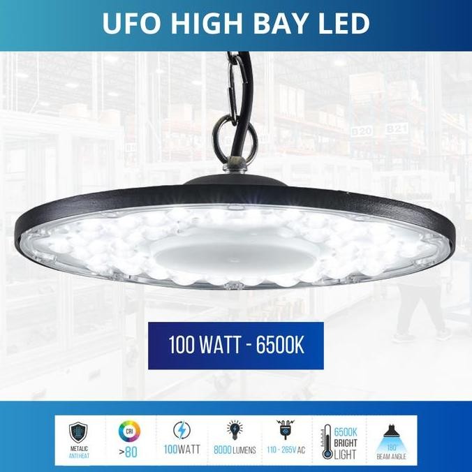 Sale Ufo High Bay Led Lampu Industrial Indoor Pabrik Gudang Garasi Weekendwednesday