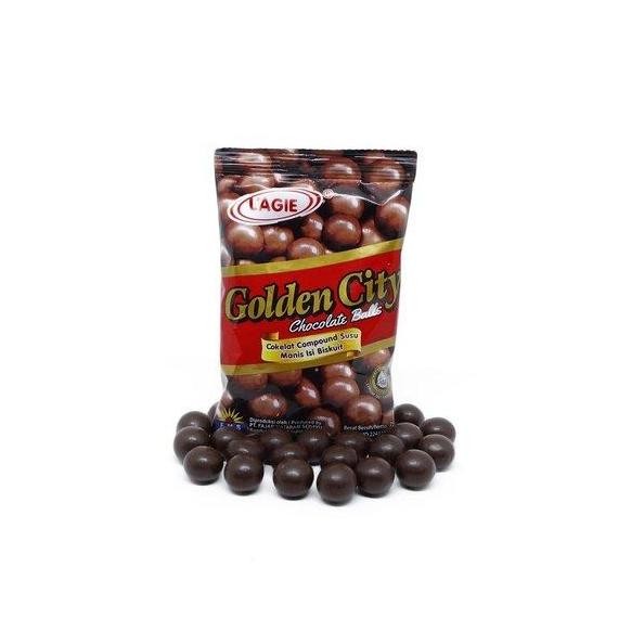 

><><><] L'agie Golden City Coklat 75gr