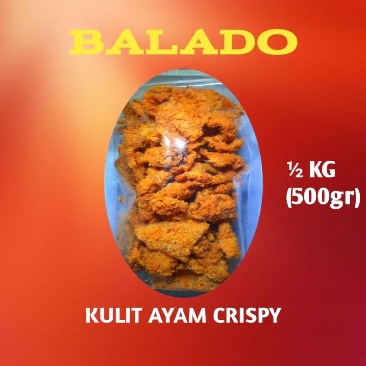 

Rasa Balado Gr Keripik Kulit Ayam Crispy