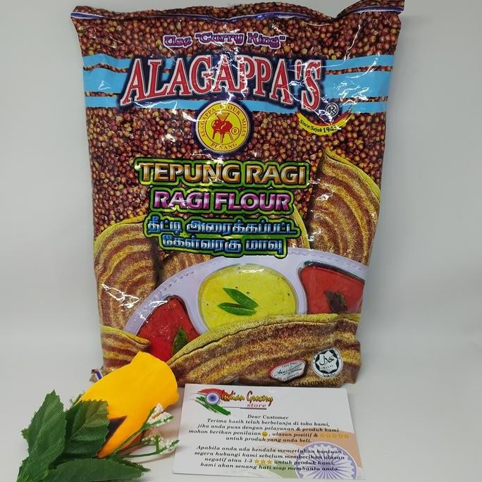 

>*>*>*>*] RAGI FLOUR ALAGAPPAS 500GR
