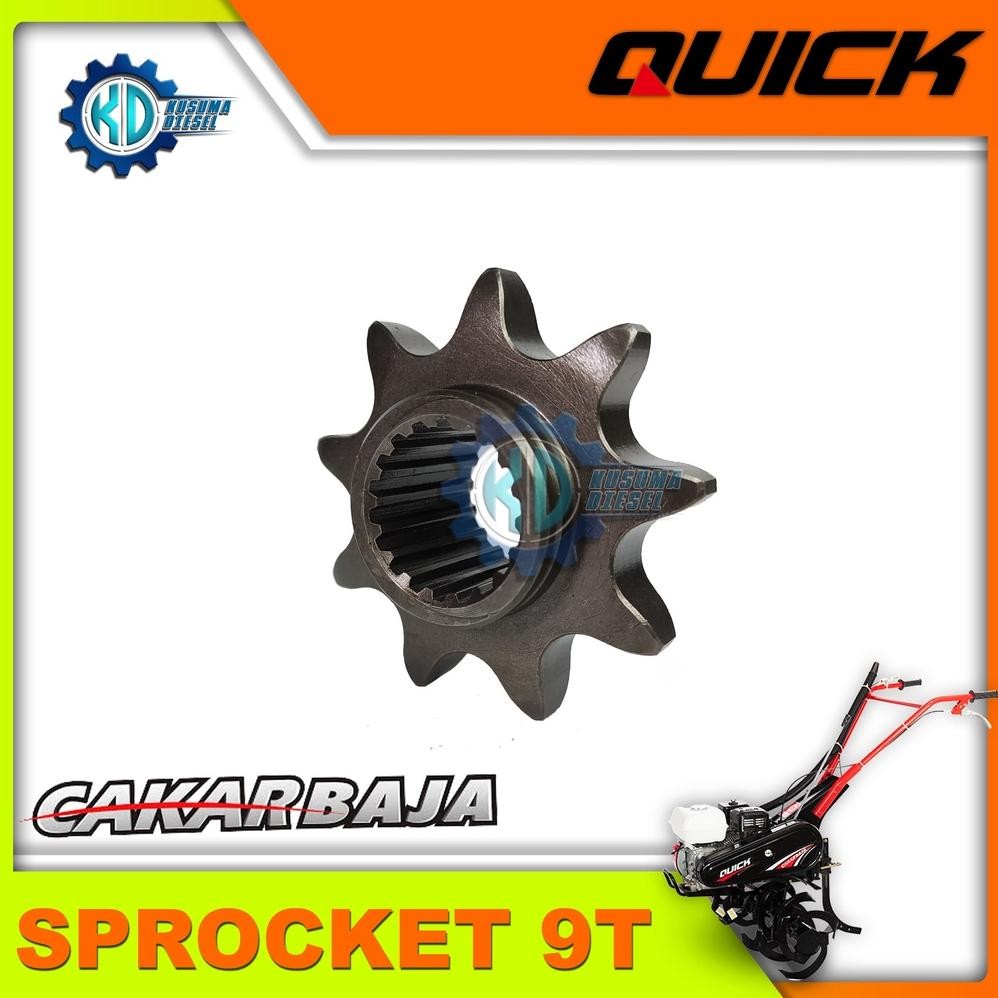 SPROCKET 9T, CAKAR BAJA (SP) -GEAR CAKAR BAJA - SPAREPART CAKAR BAJA