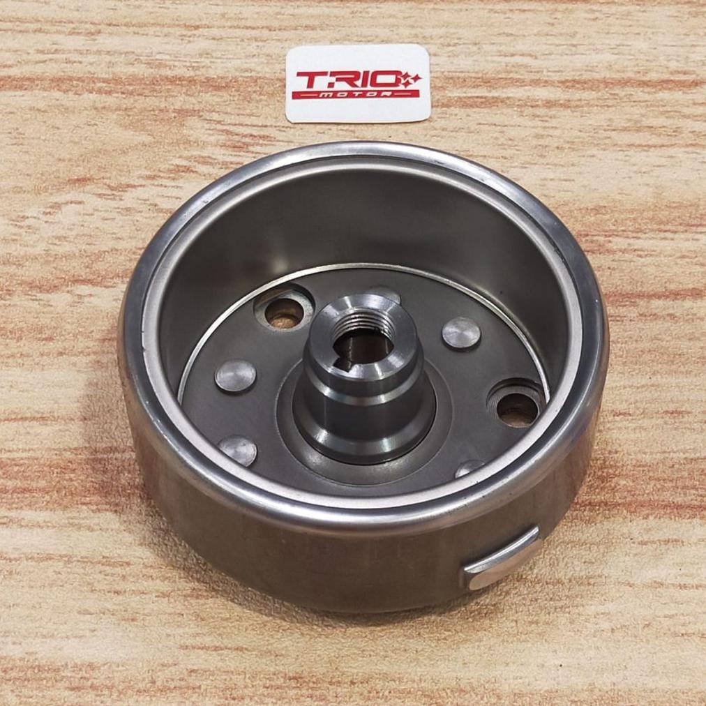 rumah magnet spul 12 pole 93mm viar radiator magnit fly wheel - sedia onderdil motor roda tiga viar 