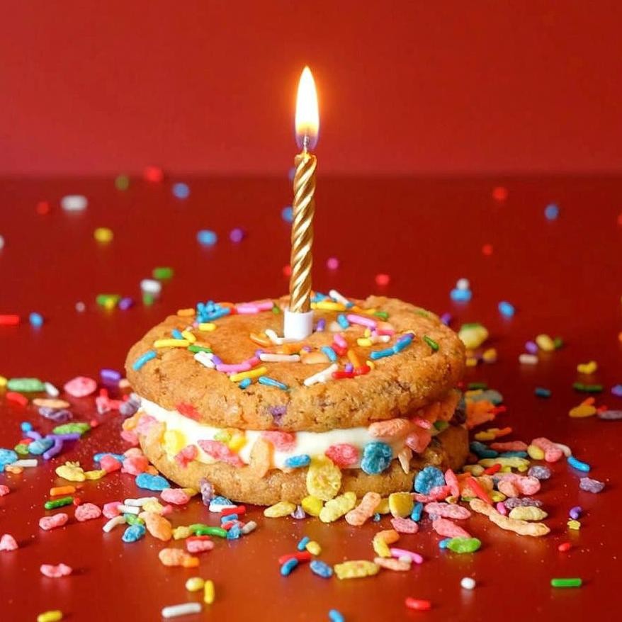 

Promoo!! B'Day Stuffed Cookies Soft Cookie