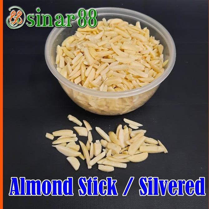 

:0:0:0] Almond Stick Silvered Repack 100gr