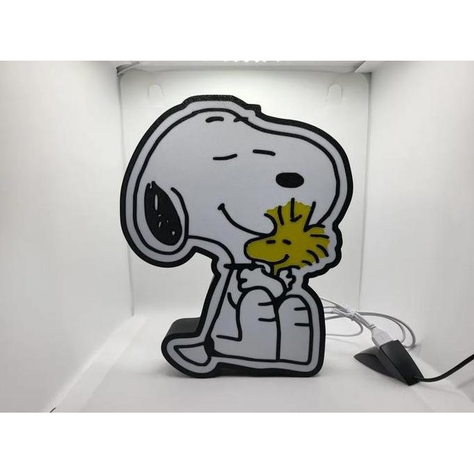 Lampu hias snoopy lampu tidur snoopy Lampu Dekorasi Display, lampu dinding, lampu meja snoopy PAKAI 