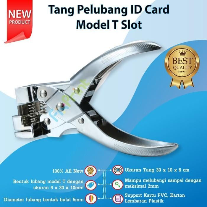 

Tang Id Card Puncher T-Shape Pelubang Pvc Model T Punch Hole Pembolong Original Dan Terpercaya