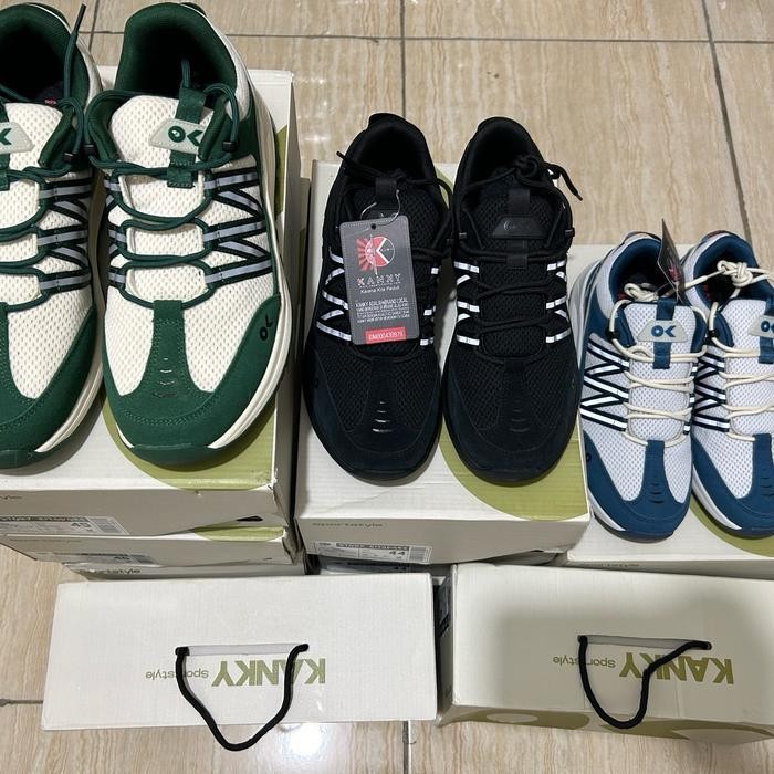 OW Sepatu KANKY kitadake Story Creamy Green All black charcoal Story fuji Rawtyperiot RTR