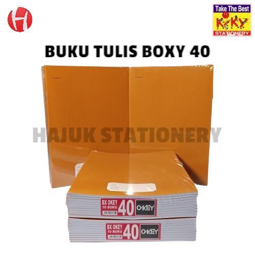 

SWG (1 PACK) Buku Tulis ukuran BOXI/BIGBOSS/CAMPUS OKEY SAMPUL COKLAT SMP/SMA Paper Stationery