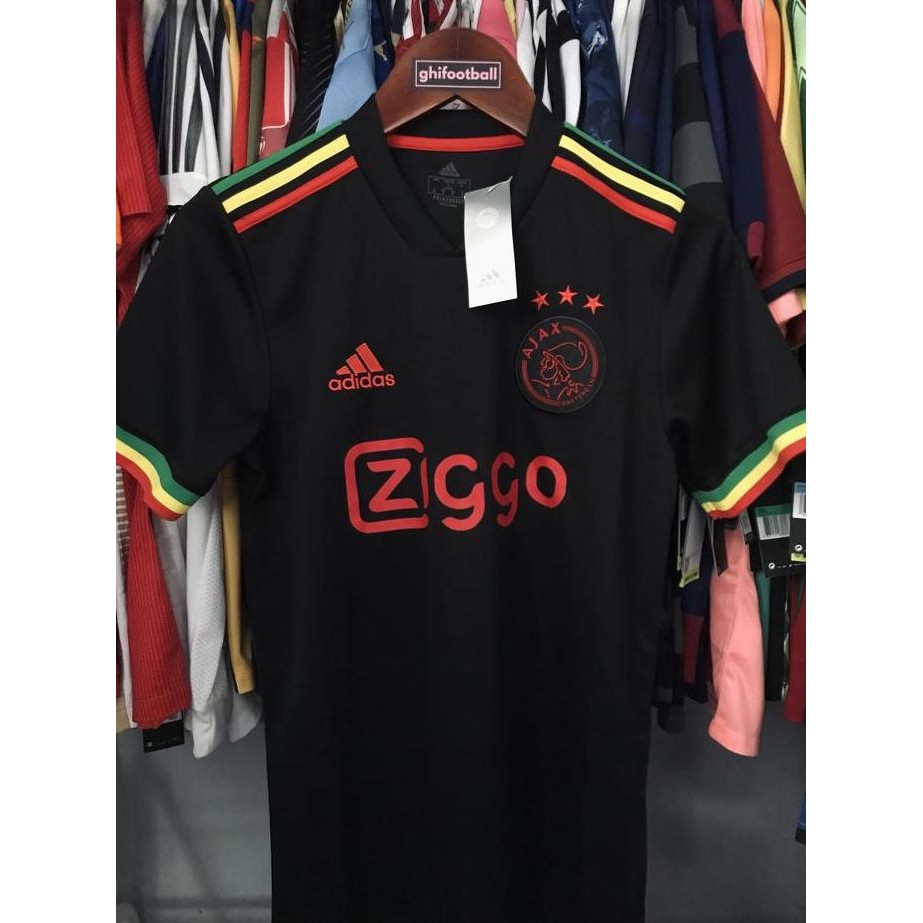 BEBAS ONGKIR - Jersey Original Ajax Amsterdam Third 2021/22 Bob Marley