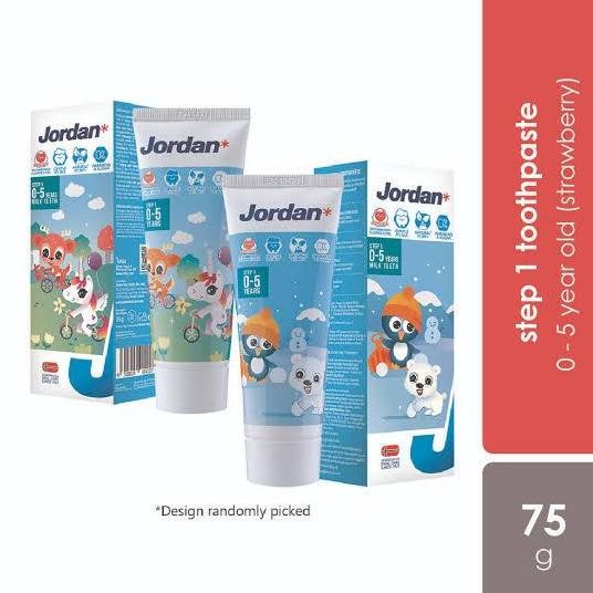 Jordan Toothpaste Kids Step 1