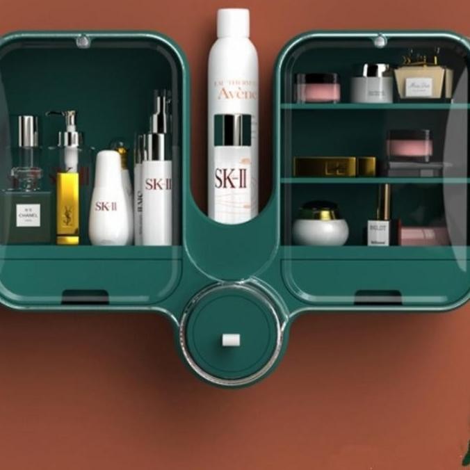 Tempat Kosmetik Gantung / Rak Menyimpan Make Up / Rak Modern