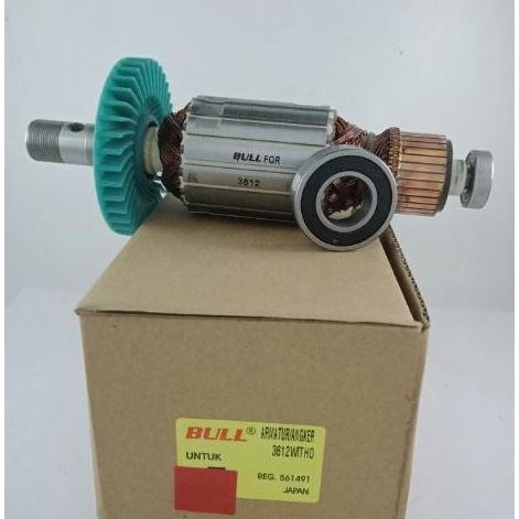 BULL Armature Angker 3612 for mesin router trimmer profil makita wtho