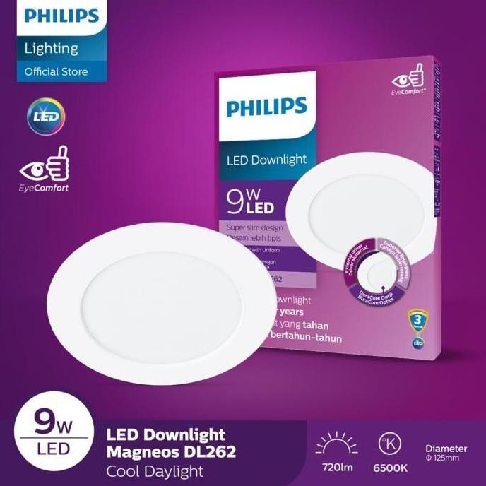 Lm Philips Dl262 Magneos Downlight Led 4 Watt 6 Watt 9 Watt 12 Watt Slim