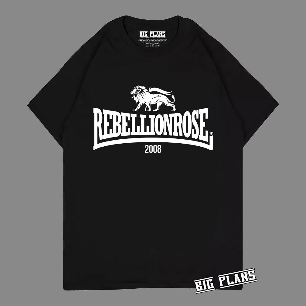 Kaos Rebellion Rose 2008 Kaos Band Rr Kaos Band Musik Kaos Distro Pria Wanita