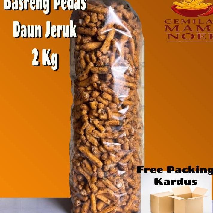 

Basreng Stik Daun Jeruk Rasa Pedas Gurih Renyah 2Kg