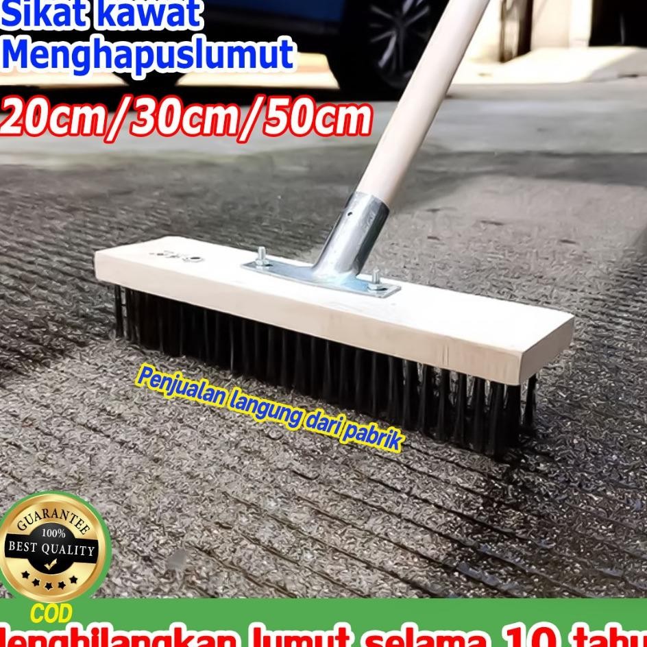Spesialis Dalam Menyikat Lumut 10 Tahunsikat Gosok Lantai Kawat Wire Brush Sikat Gosok Lantai Sikat 