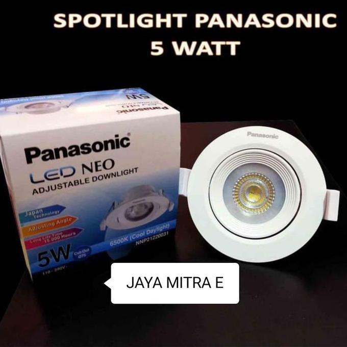 Downlight Spotlight Led / Cob 5 Watt Panasonic Neo