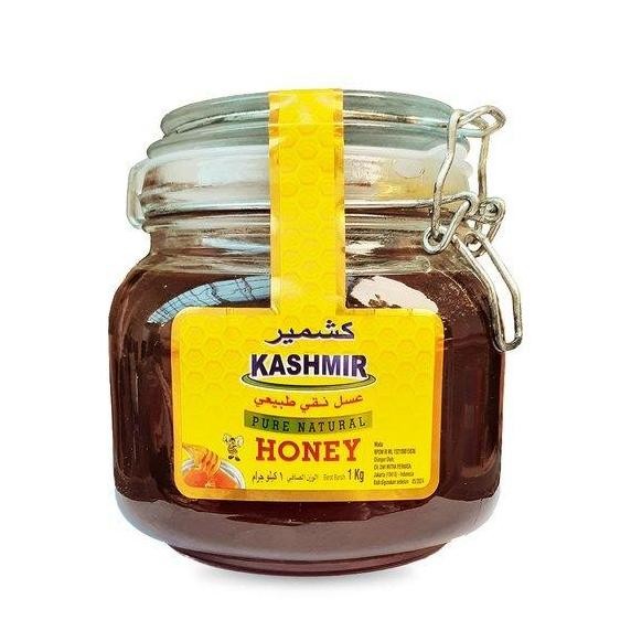 

Madu Kashmir 1 Kg Kemasan Kawat 1Kg Natural Honey Botol Kaca (Bpom)