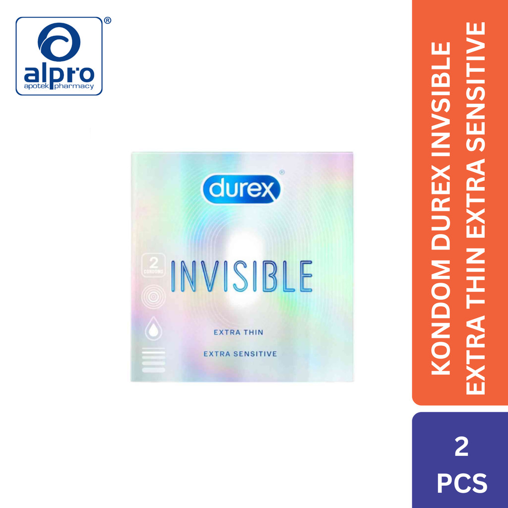 

Kondom Durex Invsible Extra Thin Extra Sensitive 2S