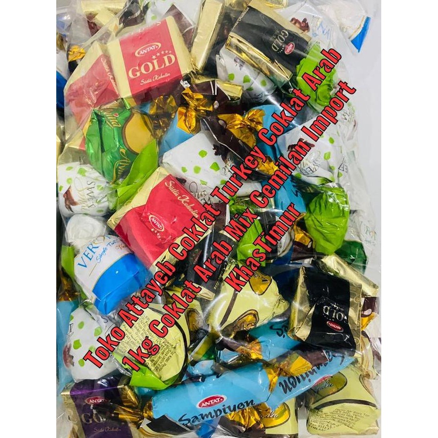 

Coklat Turkey Mix 500Gr Coklat Arab Mix Cemilan Import Khastimur