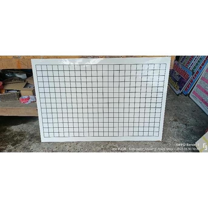 

ADA PAPAN TULIS GEOMETRI. PAPAN BERPETAK. PAPAN TULIS PUTIH. PAPAN TULIS KOTAK 120 X 80 CM HI