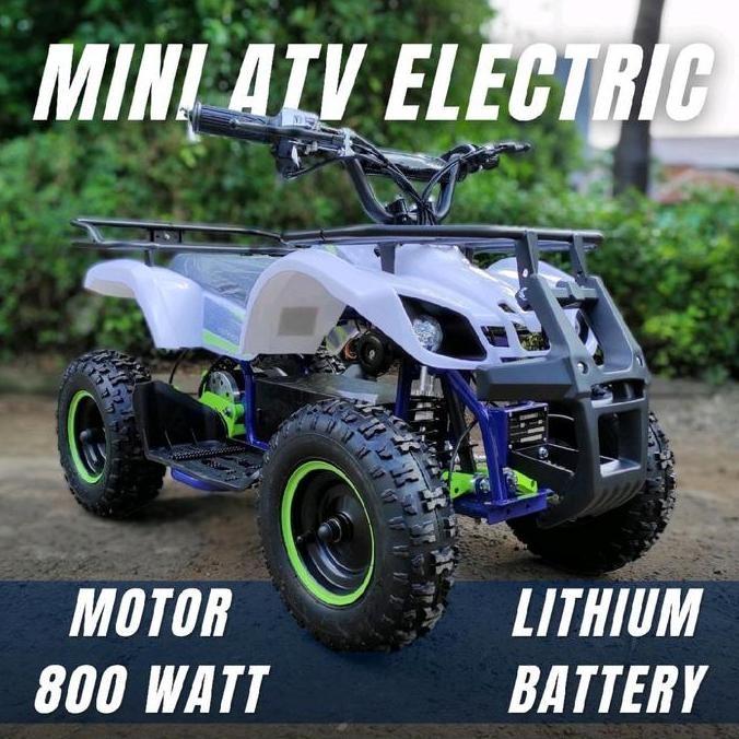 Ready | Atv 800W Mini - Motor Listrik Murah Berkualitas Orange Hitam Merah Biru Kualitas Premium