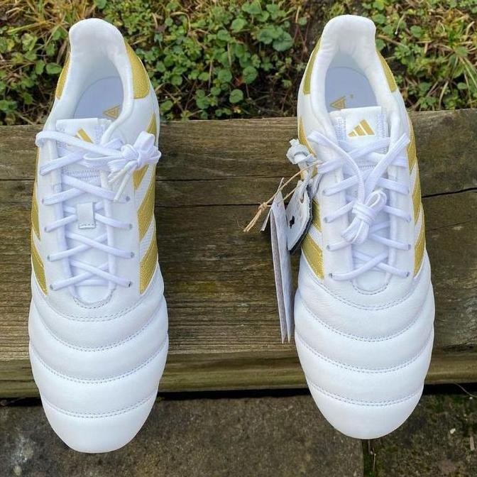 Sepatu Bola Adidas Copa Icon Special Edition White Gold FG Terlaris