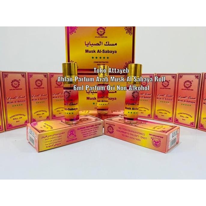 Ahlan Parfum Arab Musk Al Sabaya Roll 6M Parfum Ori Non Alkohol Sabaya