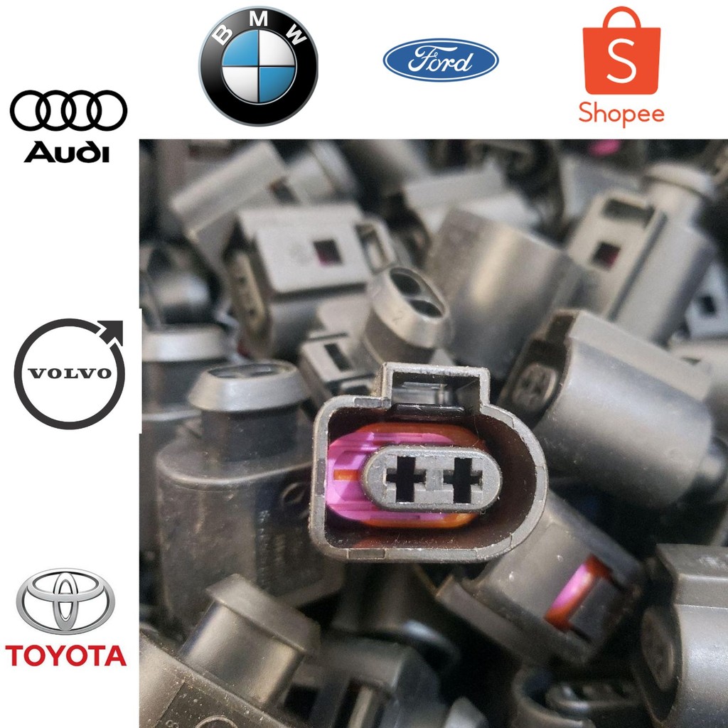 Socket Lampu Volvo PIN 2 Original Asli