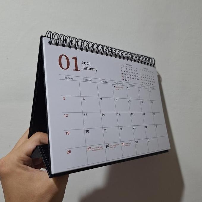 

Kalender Meja Horizontal Basics Aesthetic Premium