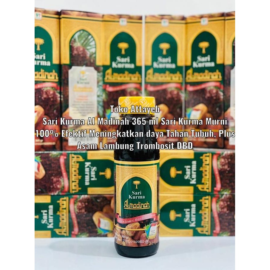 

Sari Kurma Al Madinah 365 Ml Berkualitas Tingling Dan High Antioxidant