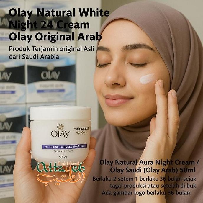 Olay Natural White Night 24 Cream Olay Original Arab Olay Natural Whit