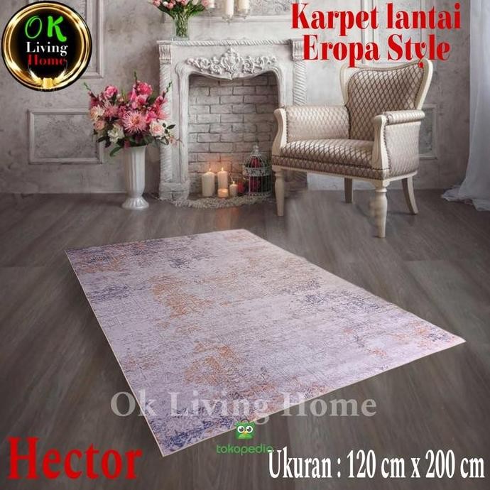 karpet lantai, karpet printing 3D, karpet modern, karpet 120x200
