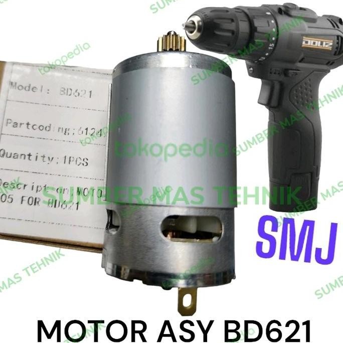 Update (1) MOTOR BD621 DOLIZ DINAMO BOR CORDLESS DOLIZ BD621 MOTOR ASSY BD621 sumbermte Kualitas Bai