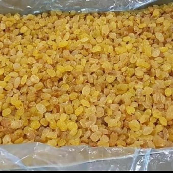 

------] FRESH , SWEET RAISINS . SIMIN , KISMISH MANIS KUNING 1 KG