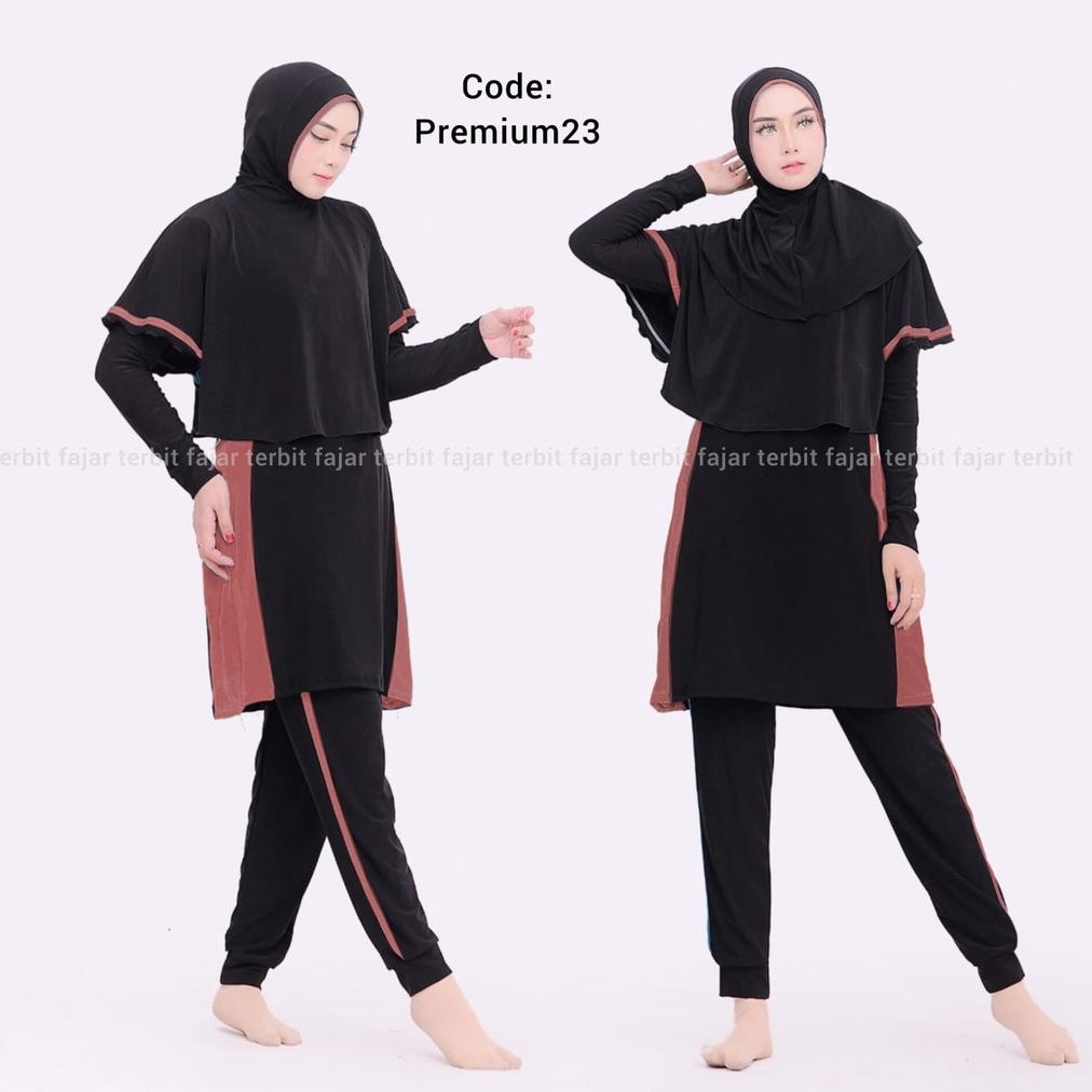 Baju renang muslimah syari dewasa baju renang wanita pakaian renang perempuan dewasa Nugi